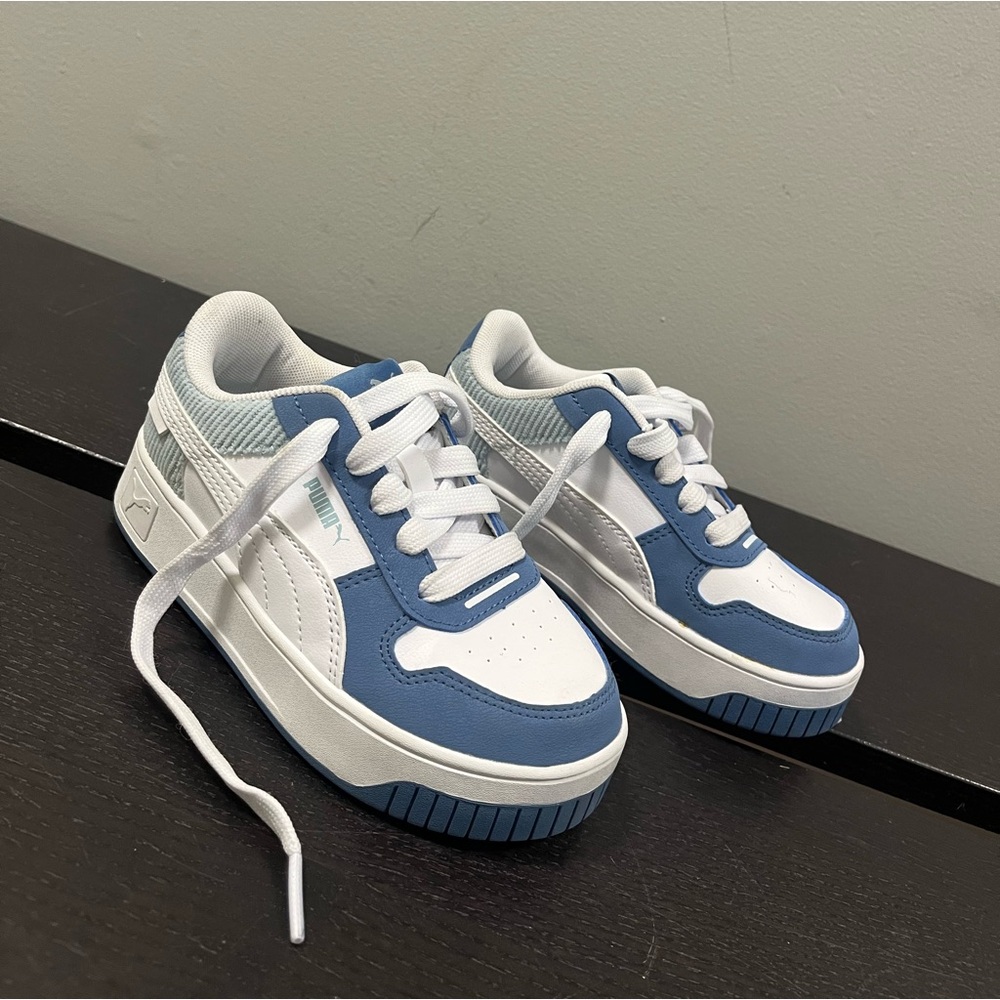 Puma carina street cord blue white 11.5C